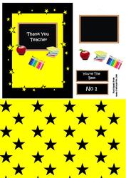 Teacher Thank You Card