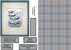 Vintage Plane Birthday Card