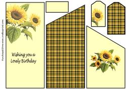 Sunflower Cascade