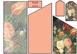 Still Life Flower Cascade