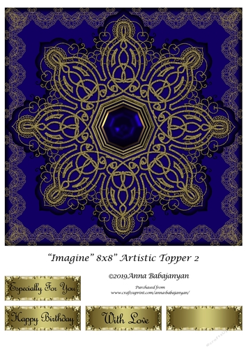 Imagine 8x8 Artistic Topper 2