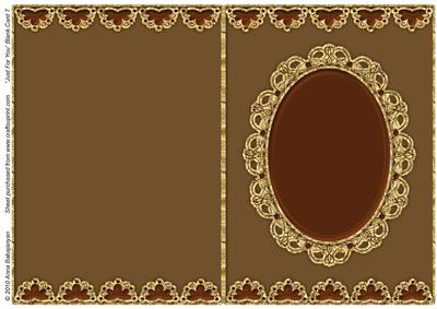 Just for You Blank Card 7