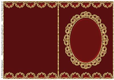 Just for You Blank Card 12