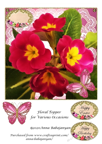 Floral Topper for Various Occasions