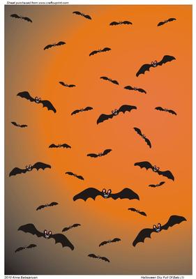 Halloween Sky Full of Bats (1)