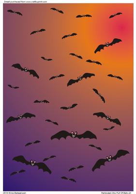 Halloween Sky Full of Bats (2)