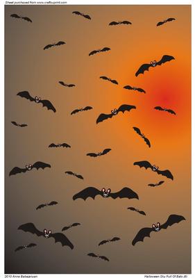 Halloween Sky Full of Bats (6)
