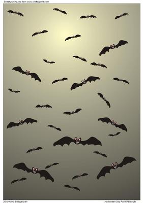 Halloween Sky Full of Bats (9)
