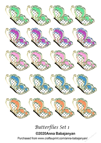 Butterflies Set 1