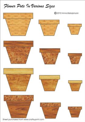 Flower Pots in Various Sizes