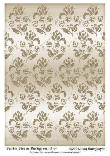 Pastel Floral Background 3-3