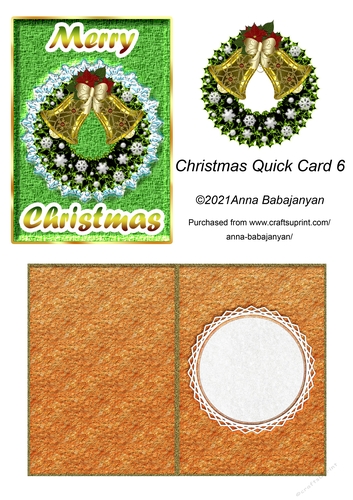 Christmas Quick Card 6