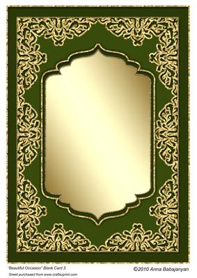 Beautiful Occasion Blank Card 3