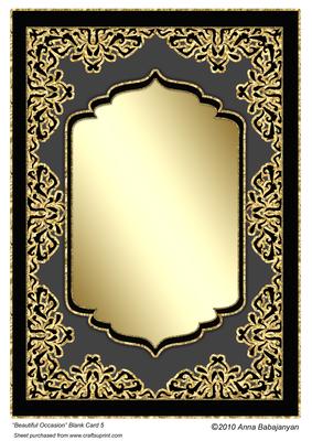 Beautiful Occasion Blank Card 5