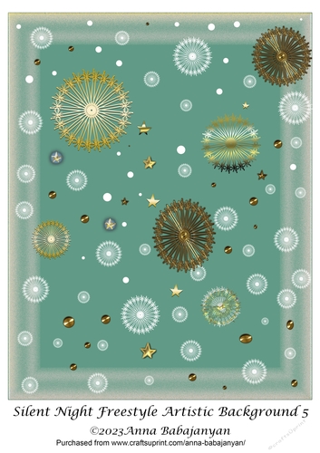 Silent Night Freestyle Artistic Background 5
