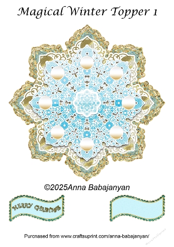 Magical Winter Topper 1
