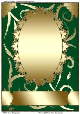 Thinking of You Plain Card Base 2