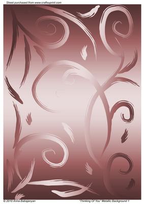 Thinking of You Metallic Background 1