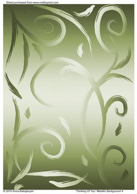 Thinking of You Metallic Background 4
