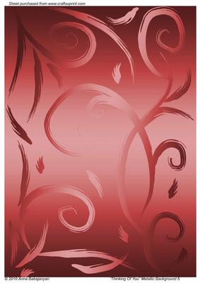 Thinking of You Metallic Background 5