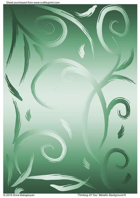 Thinking of You Metallic Background 6