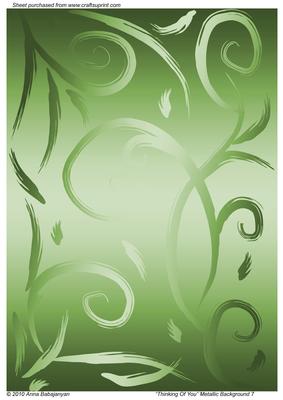 Thinking of You Metallic Background 7