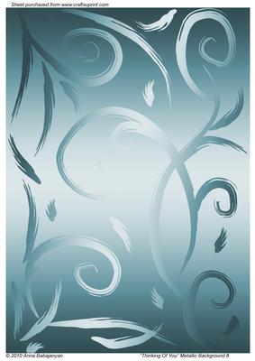 Thinking of You Metallic Background 8