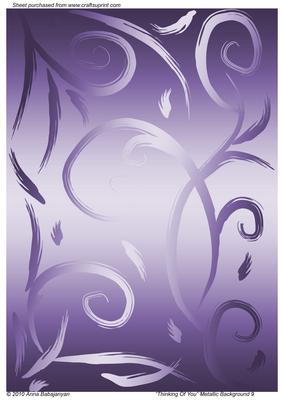 Thinking of You Metallic Background 9