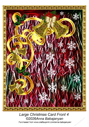 Large Christmas Card Front 4