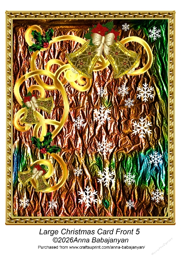 Large Christmas Card Front 5