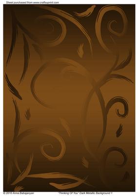 Thinking of You Dark Metallic Background 1