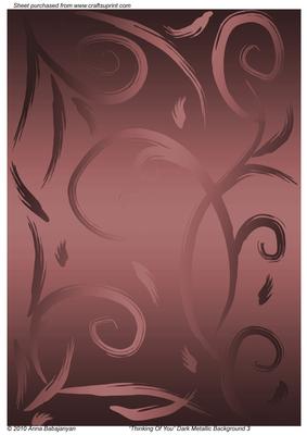 Thinking of You Dark Metallic Background 3