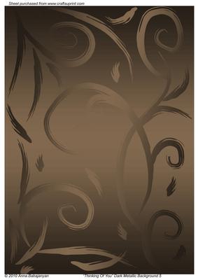 Thinking of You Dark Metallic Background 5