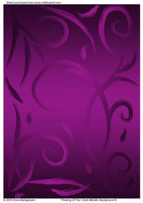 Thinking of You Dark Metallic Background 6