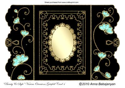 Beauty & Style Various Occasions Gatefold Card 4