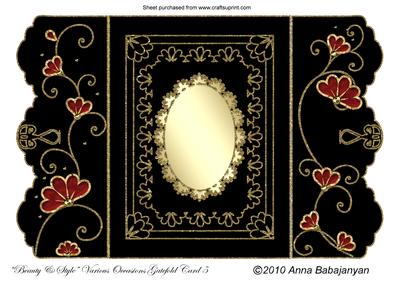 Beauty & Style Various Occasions Gatefold Card 5