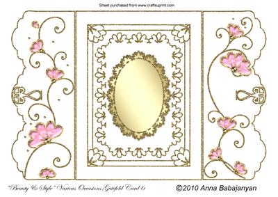 Beauty & Style Various Occasions Gatefold Card 6