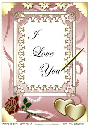 Writing to Say I Love You 2