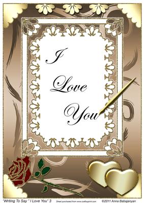 Writing to Say I Love You 3