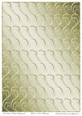 Rich Swirls Metallic Background 3