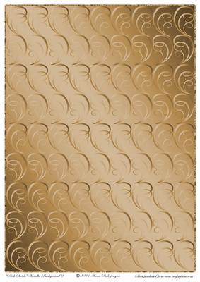 Rich Swirls Metallic Background 9
