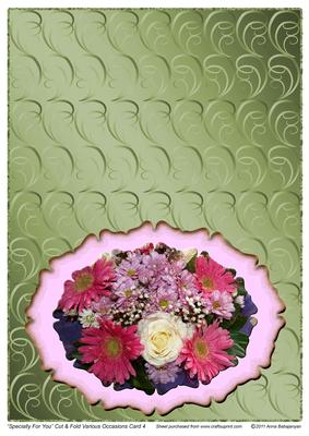 Specially for You Cut & Fold Various Occasions Card 4