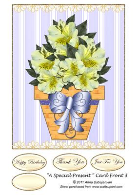 A Special Present Card Front 3
