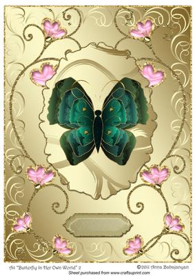 A4 "butterfly in Her Own World" 2