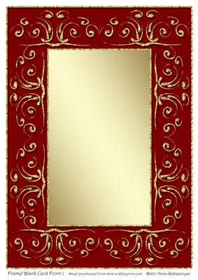 Frame / Blank Card Front 1