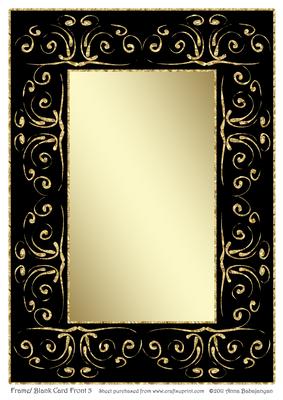 Frame / Blank Card Front 5