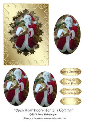 Open Your Doors! Santa is Coming!