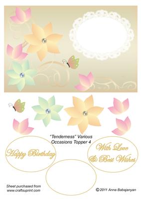 Tenderness Various Occasions Topper 4