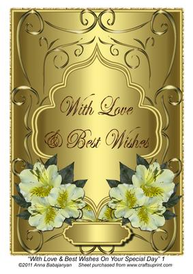 With Love & Best Wishes on Your Special Day 1