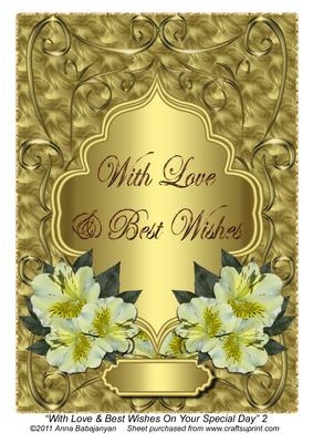 With Love & Best Wishes on Your Special Day 2